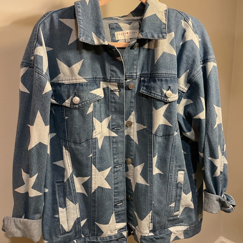 Boutique denim star jacket